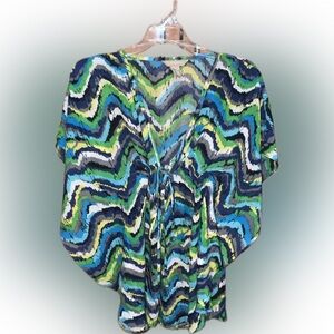 Banana Republic Multicolored Print Swim Coverup XS